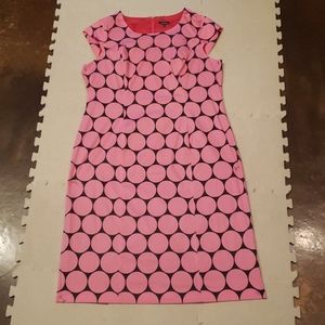 J. Peterman fully lined sheath dress